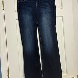 Soho Dark Blue Flare Jeans